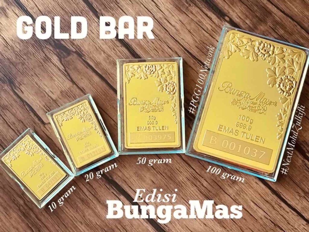 Goldbar jongkong emas bungamas Public Gold 
